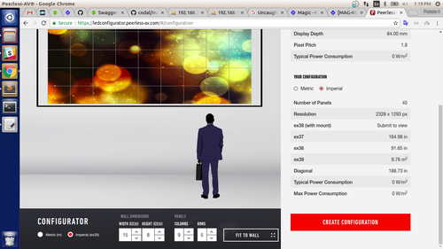 LED screen