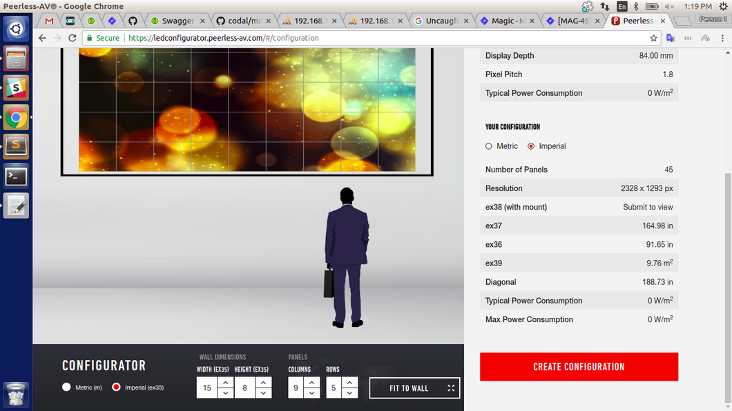 LED screen